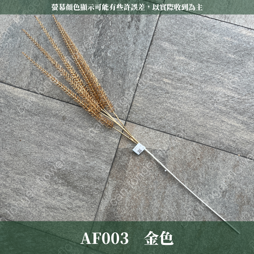AF003 仿真谷穗 金色稻穗 麥穗 稻穗