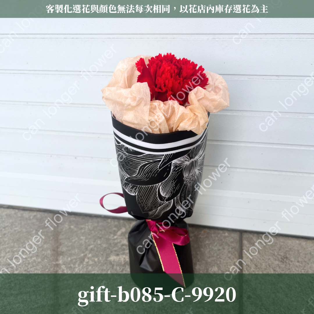 ✿客製化花束✿ gift-b085-C 各式包裝 單支康乃馨花束