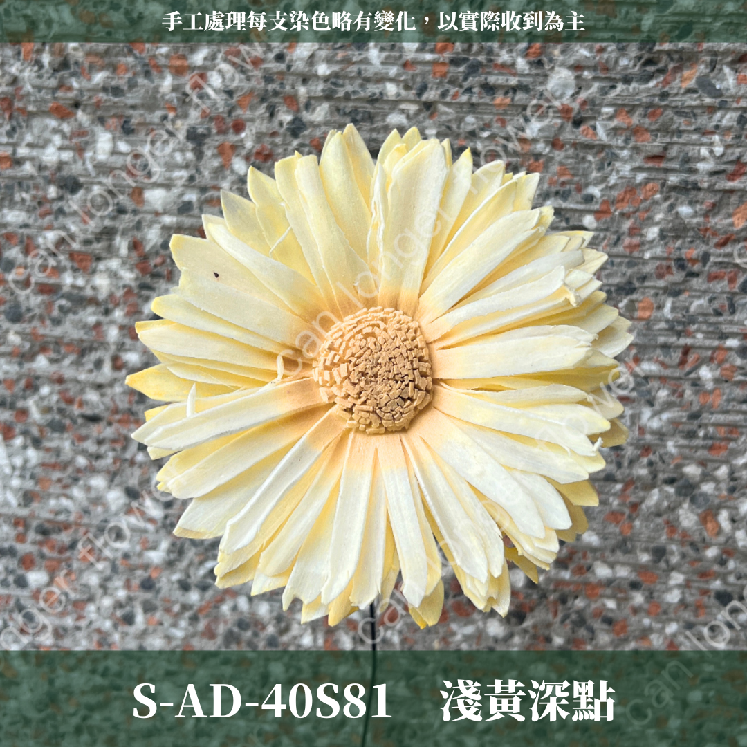 ✿ 台灣現貨 ✿ S-AD 索拉花 8CM 通草花 擴香花 向日葵 太陽花 太陽菊