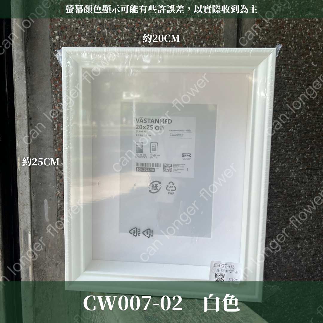 CW007 相框25*20cm 台灣現貨
