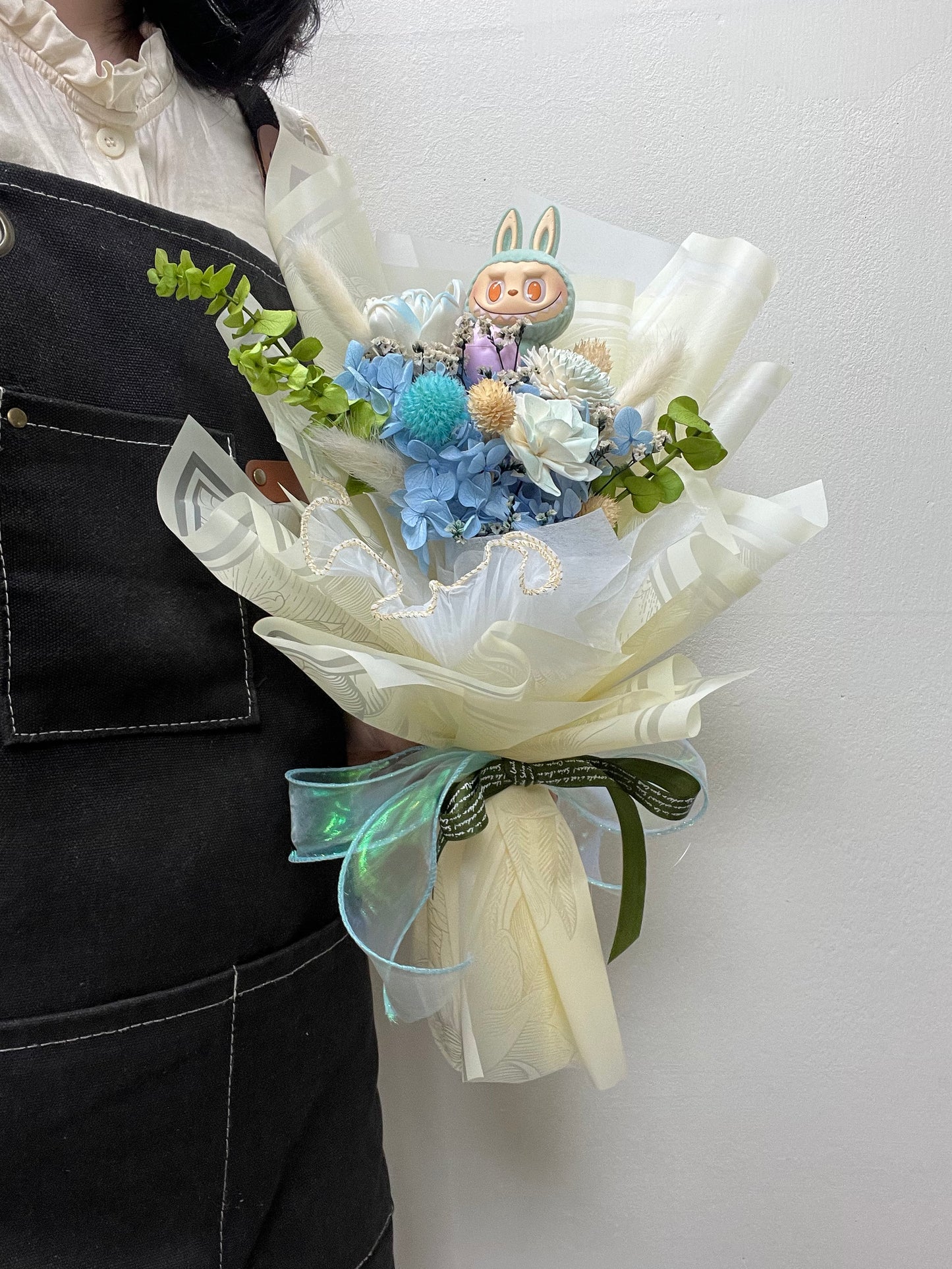 gift-b095 labubu花束M(labubu 自備)