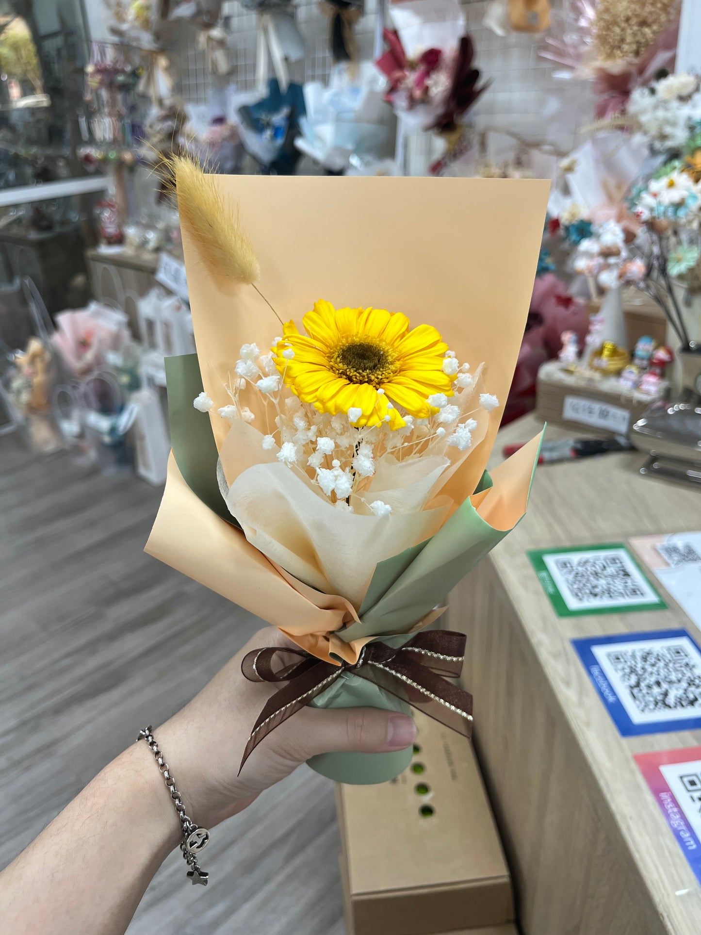gift-b092 向日葵花束s(含提袋)