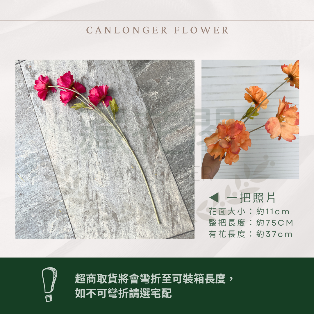 AF026 仿真芙蓉花(4頭) 仿真花