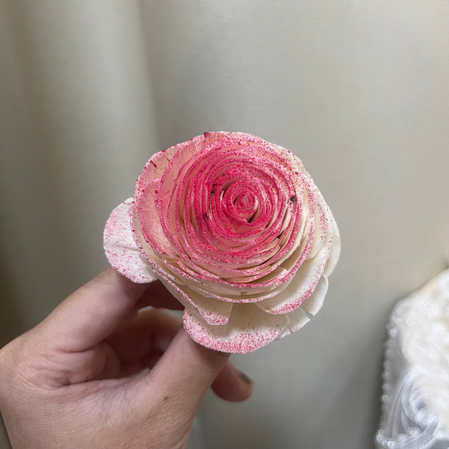 ✿ 台灣現貨 ✿ S-T 索拉花 6CM 通草花 擴香花 玫瑰 美眉玫瑰
