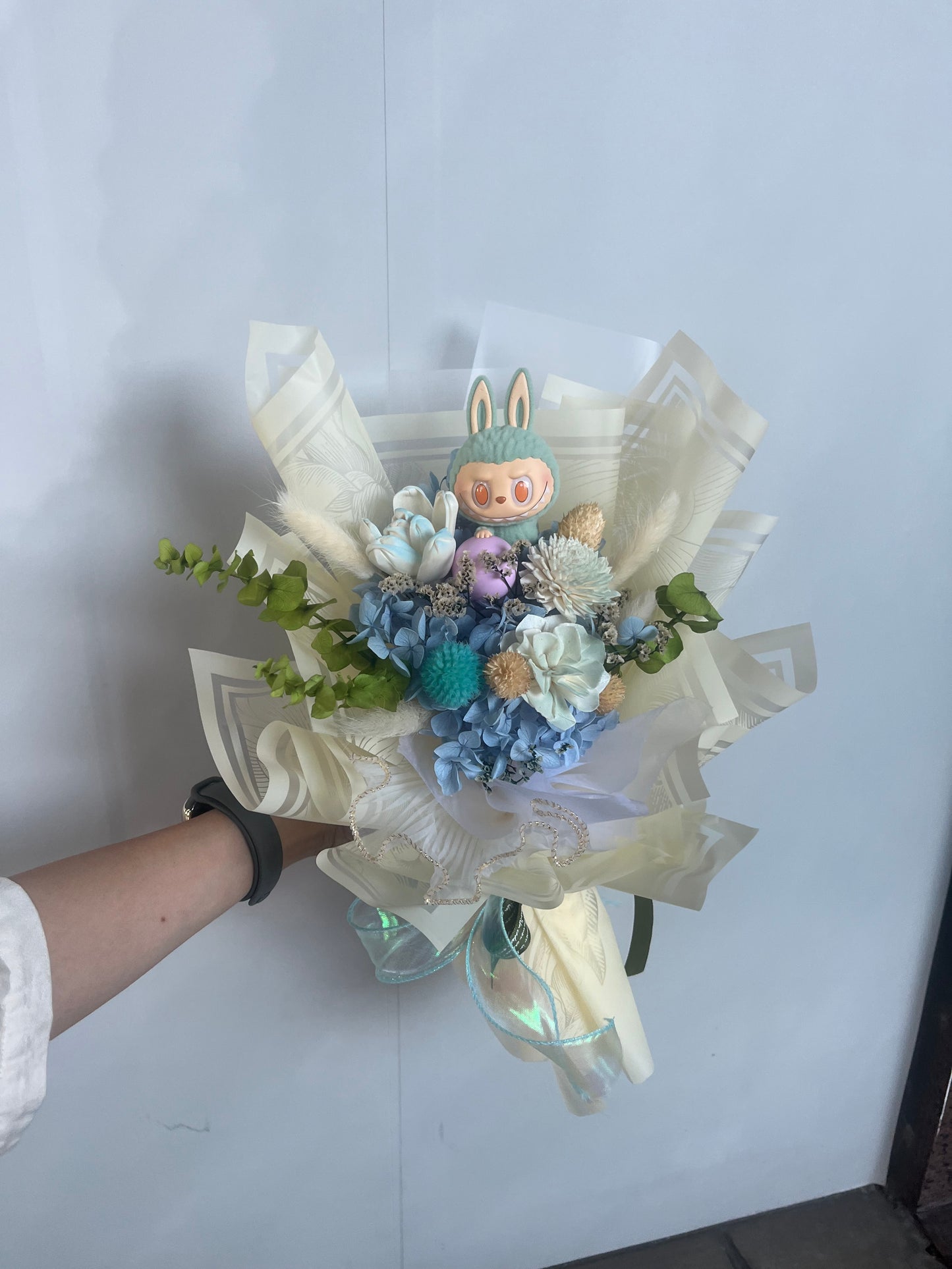 gift-b095 labubu花束M(labubu 自備)