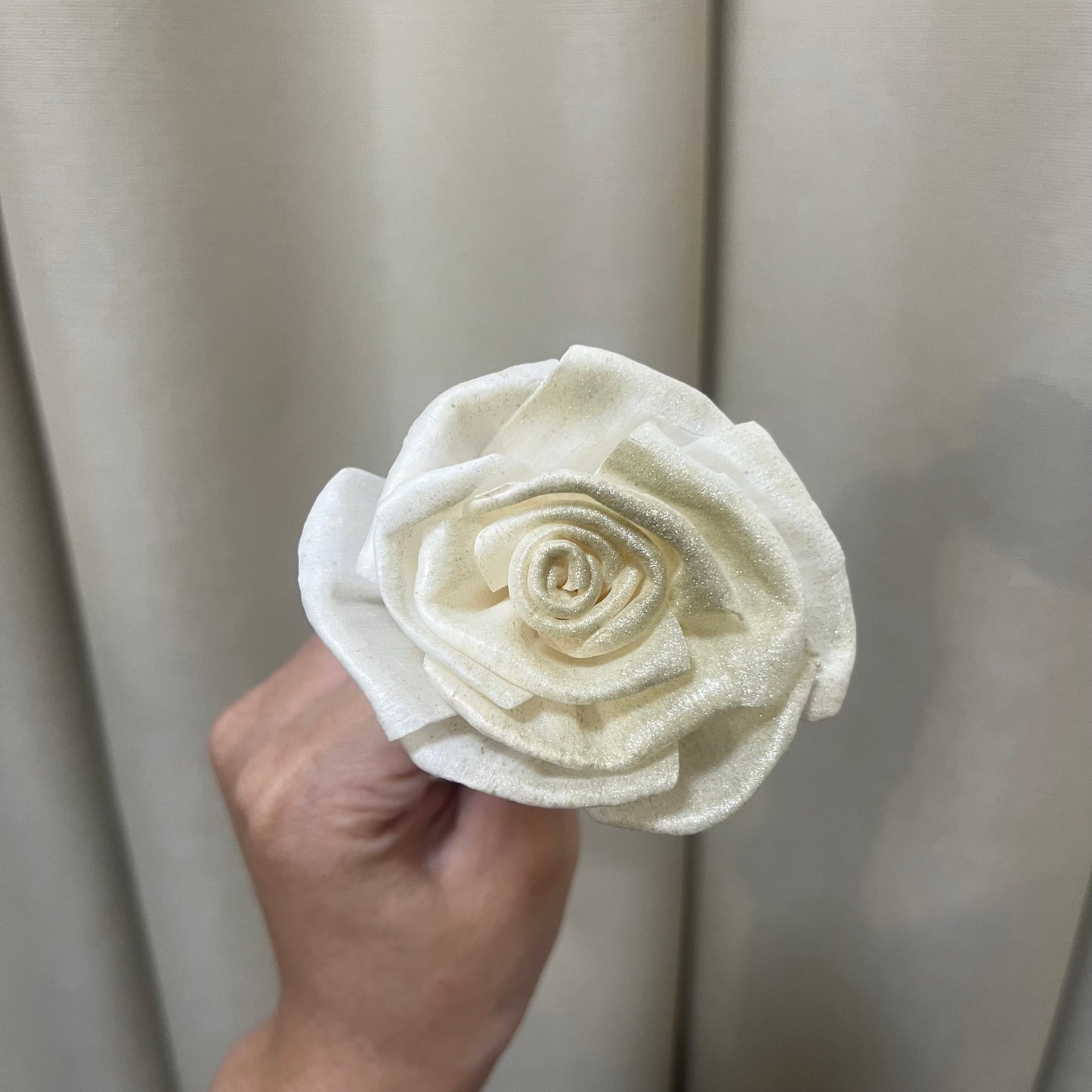 ✿ 台灣現貨 ✿ S-S 索拉花 6CM 通草花 擴香花 情人玫瑰 捲邊玫瑰