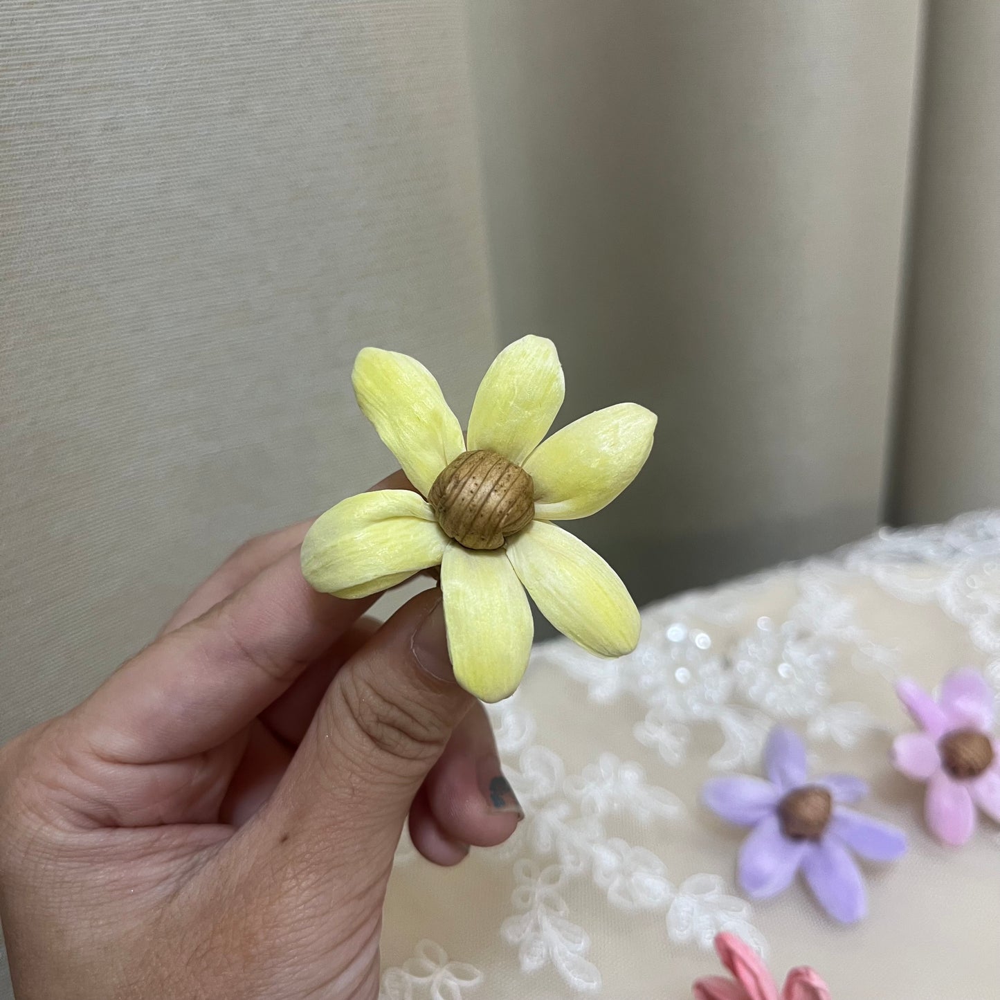 ✿ 台灣現貨 ✿ S-W 索拉花 4CM 通草花 擴香花 小雛菊