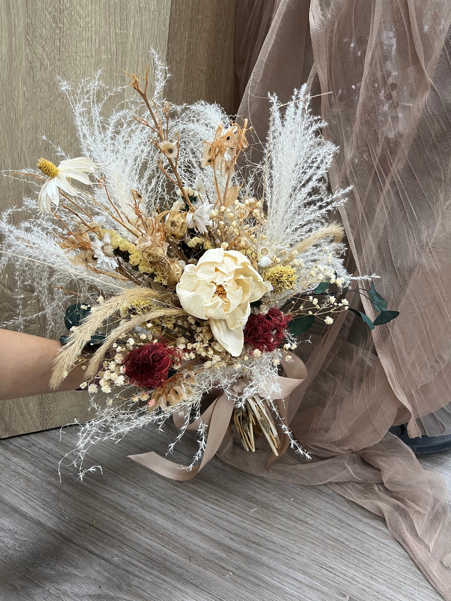 gift-O003自然風乾燥捧花