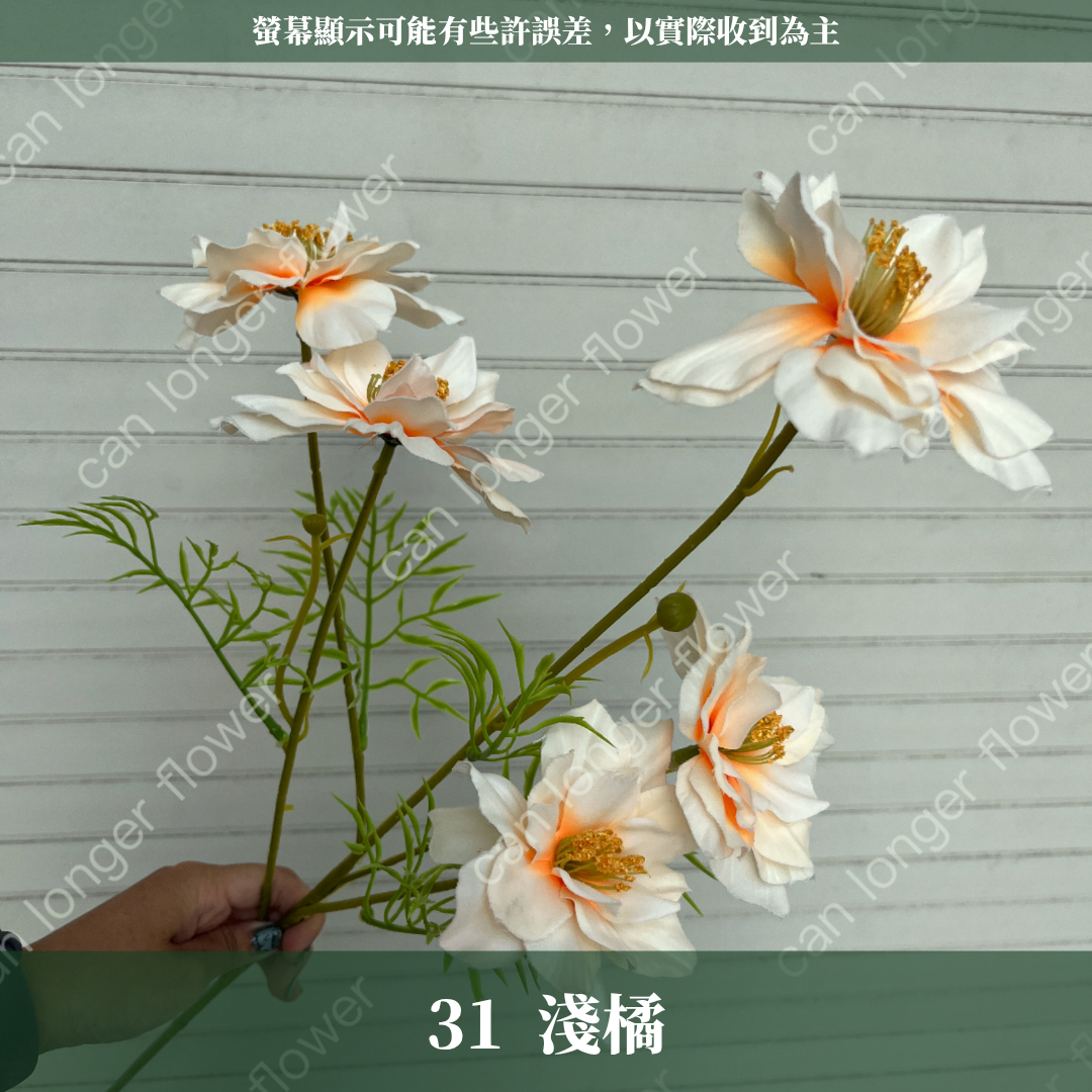 AF024 仿真黑種草(5頭) 仿真花