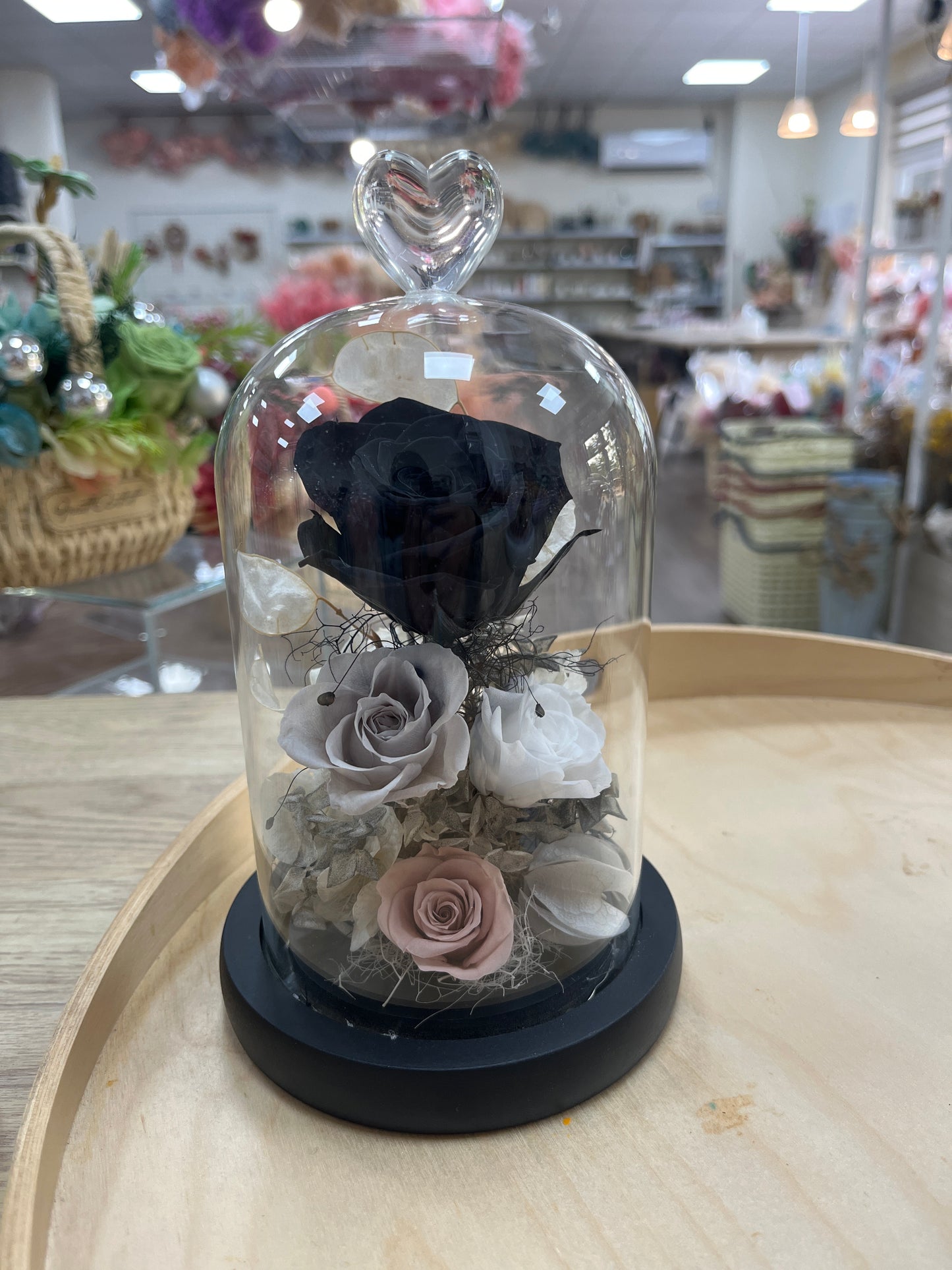 gift-g016永生花罩盅M