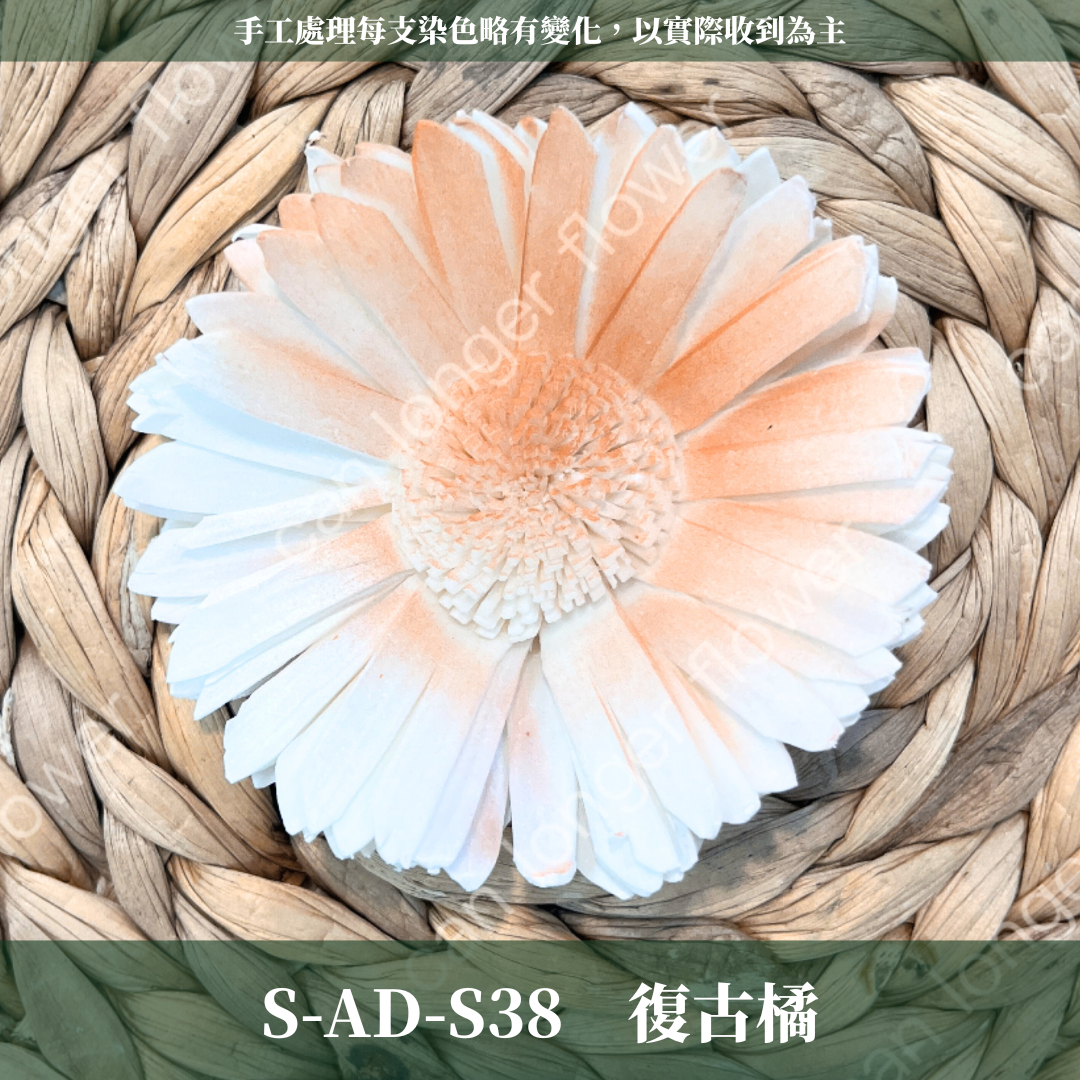 ✿ 台灣現貨 ✿ S-AD 索拉花 8CM 通草花 擴香花 向日葵 太陽花 太陽菊