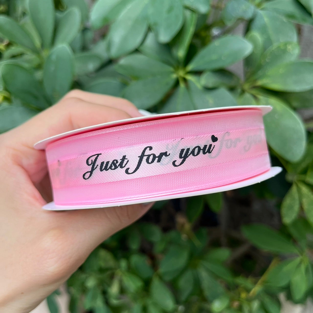 EP216緞帶(just for you)2.5cm