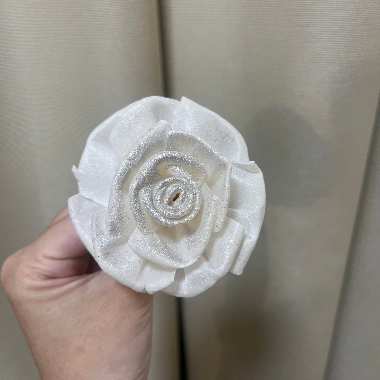 ✿ 台灣現貨 ✿ S-S 索拉花 6CM 通草花 擴香花 情人玫瑰 捲邊玫瑰