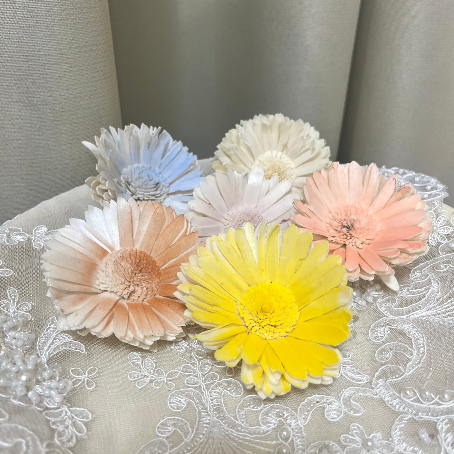 ✿ 台灣現貨 ✿ S-AD 索拉花 8CM 通草花 擴香花 向日葵 太陽花 太陽菊