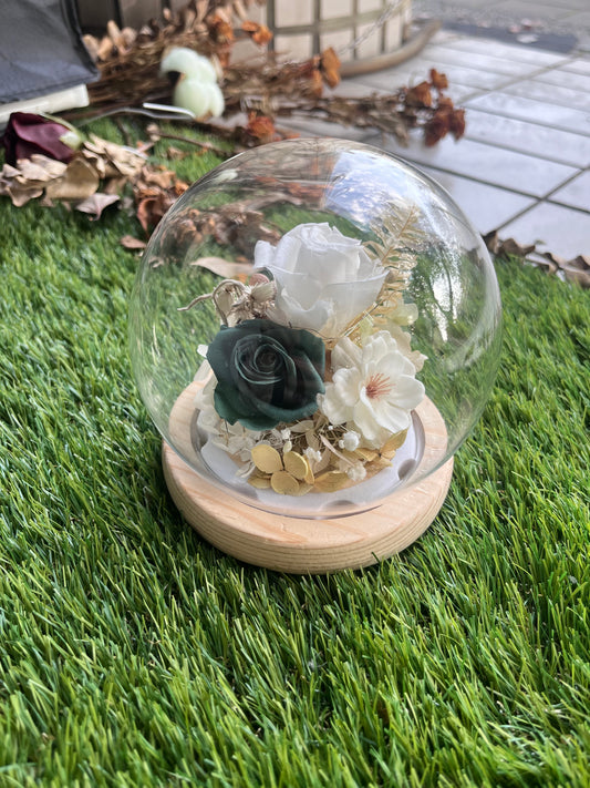 gift-g032永生花罩盅S(帶燈)