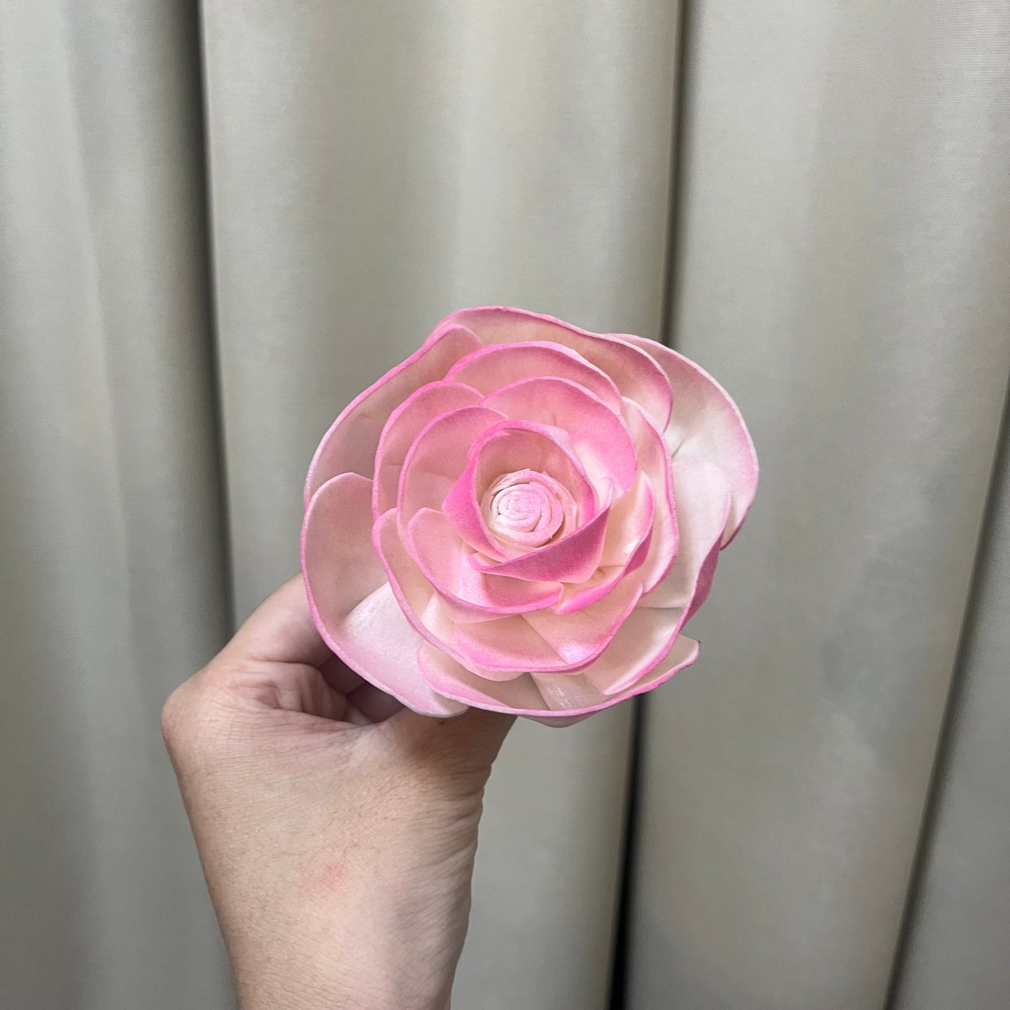 ✿ 台灣現貨 ✿ S-M索拉花 8CM 通草花 擴香花 天使玫瑰 玫瑰 薔薇