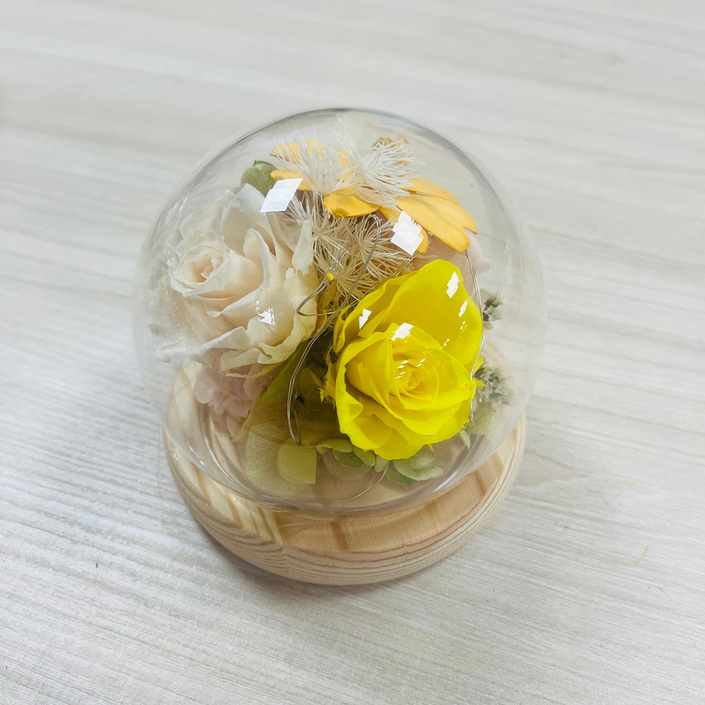 gift-g022永生花罩盅xs(帶燈)