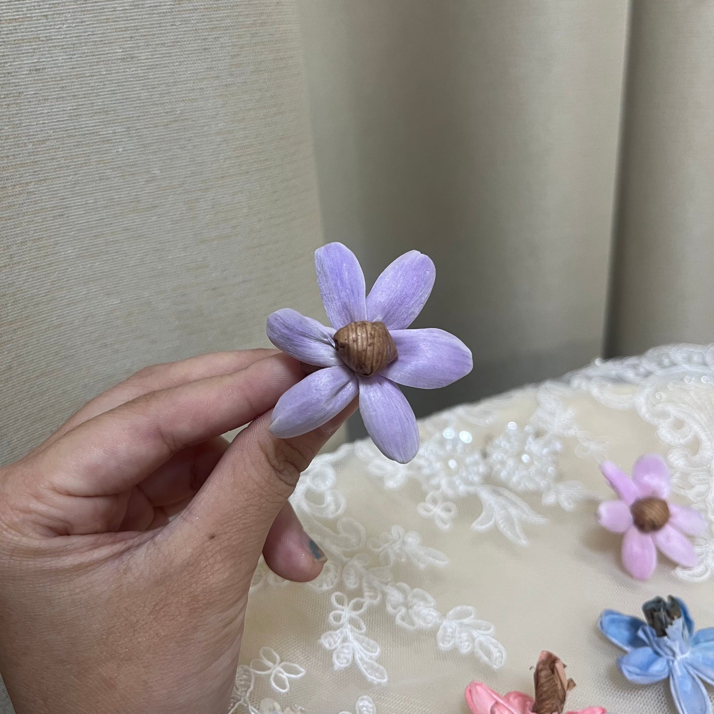 ✿ 台灣現貨 ✿ S-W 索拉花 4CM 通草花 擴香花 小雛菊