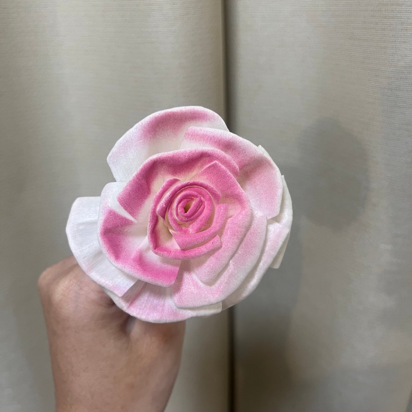 ✿ 台灣現貨 ✿ S-S 索拉花 6CM 通草花 擴香花 情人玫瑰 捲邊玫瑰