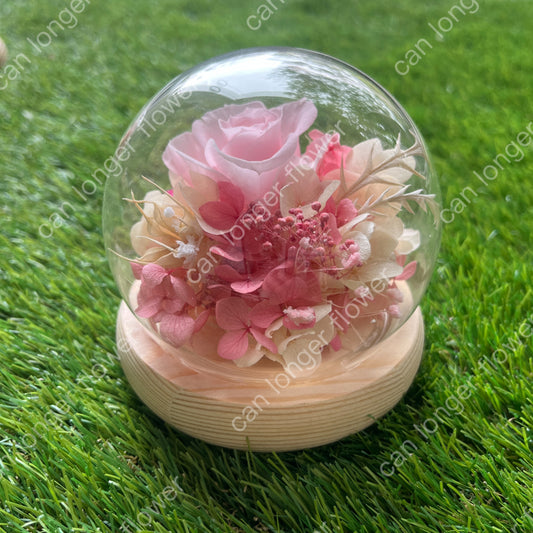 gift-g051永生花罩盅xs(帶燈)