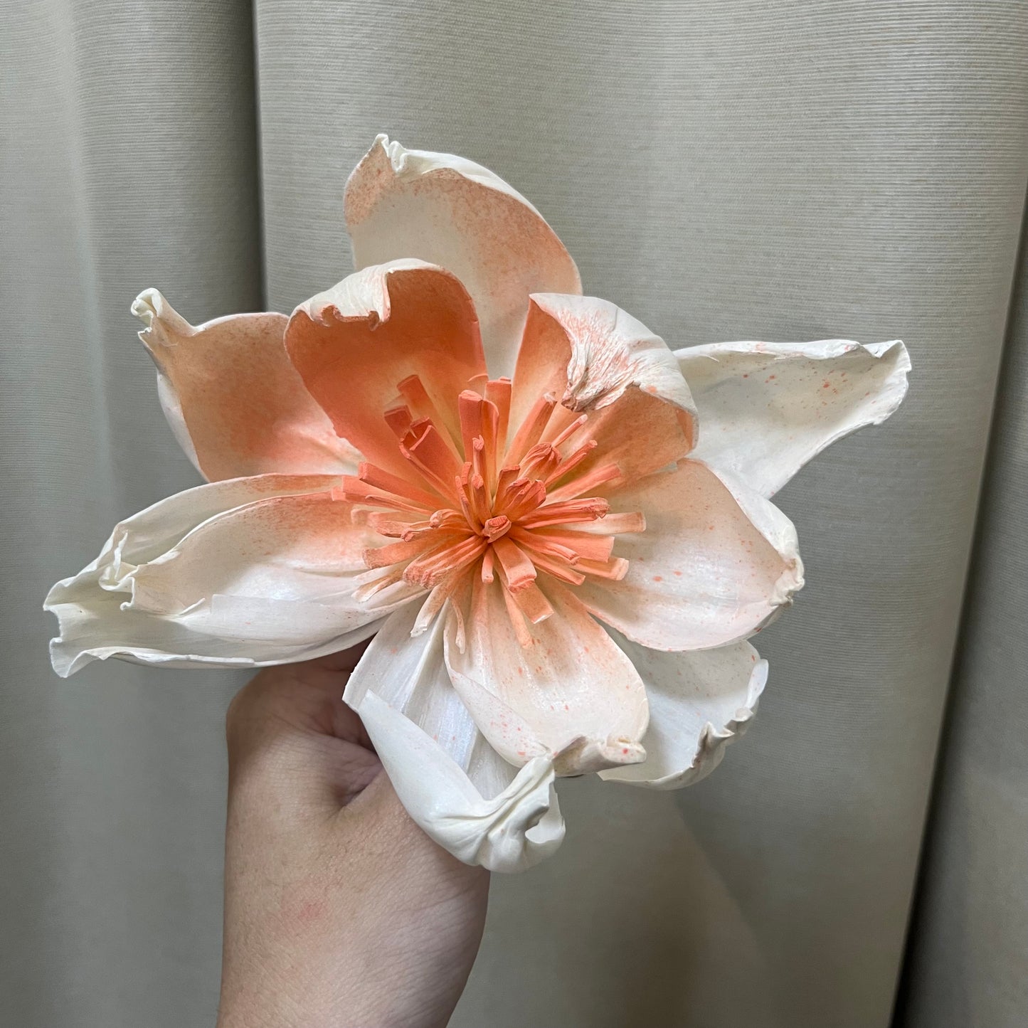 ✿ 台灣現貨 ✿ S-L索拉花 12CM 通草花 擴香花 牡丹 大牡丹
