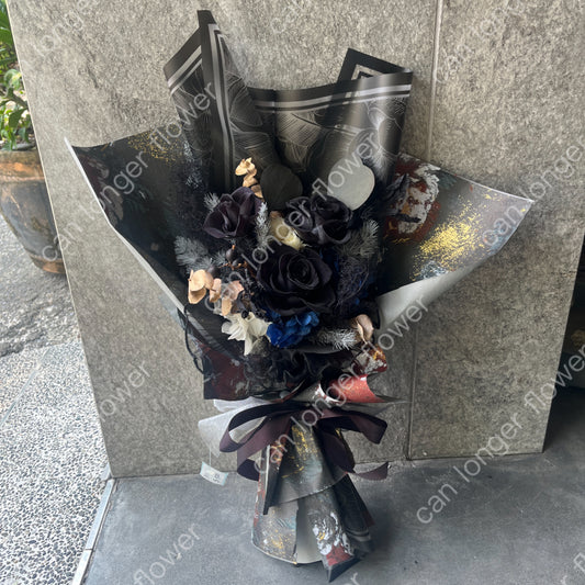 gift-B150 黑色系花束XL 花束 黑色