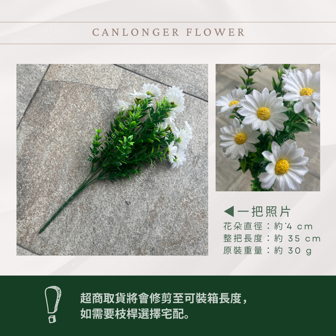 AF033 仿真小雛菊(5分支) 仿真花