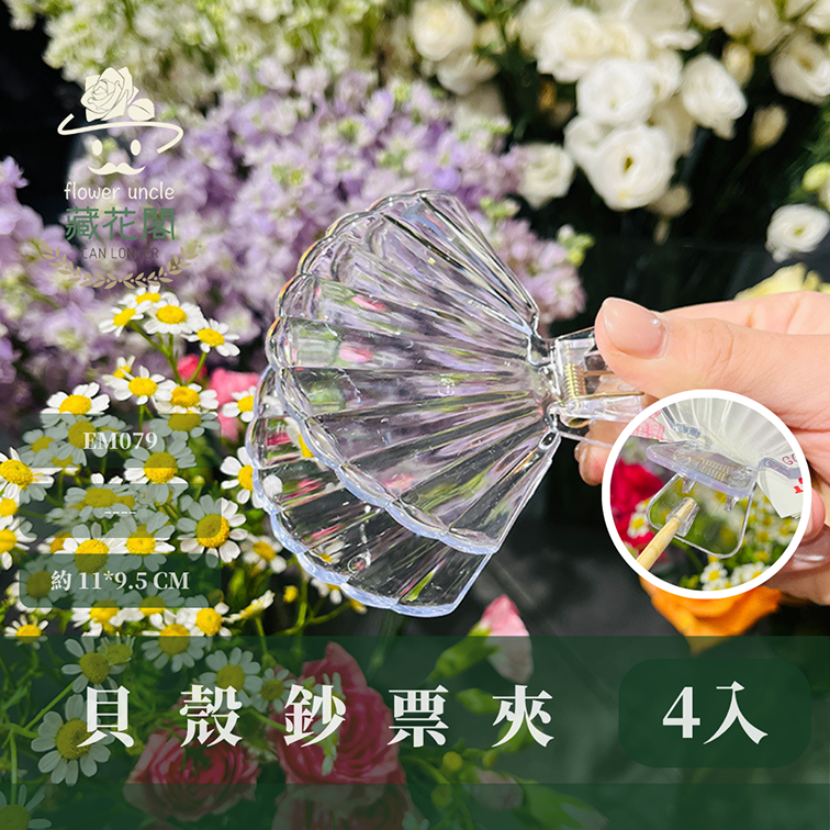 EM079 貝殼鈔票夾